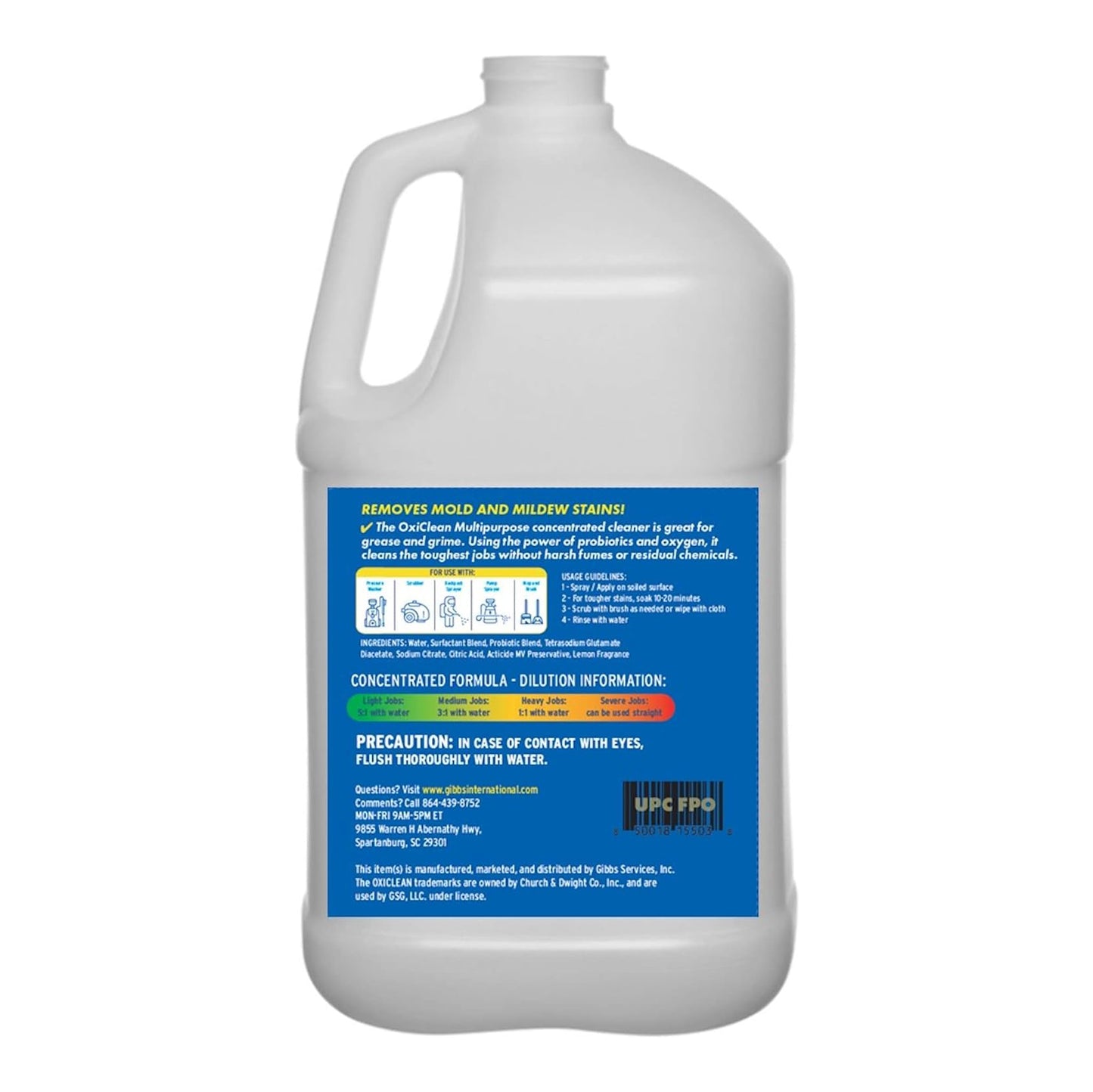 OxiClean Multipurpose Outdoor Cleaner Concentrate